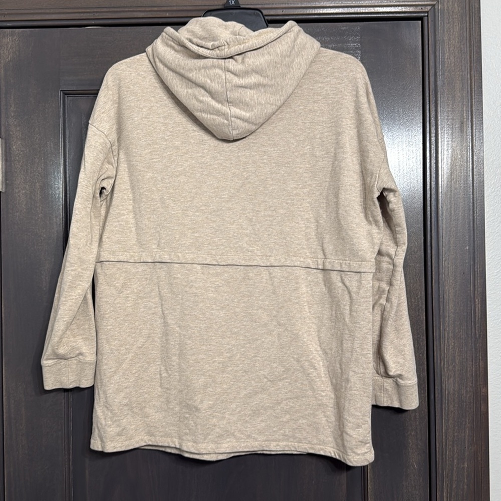 Barefoot dreams Malibu collection heathered brown luxe lounge hoodie Size‎ S - Picture 7 of 8